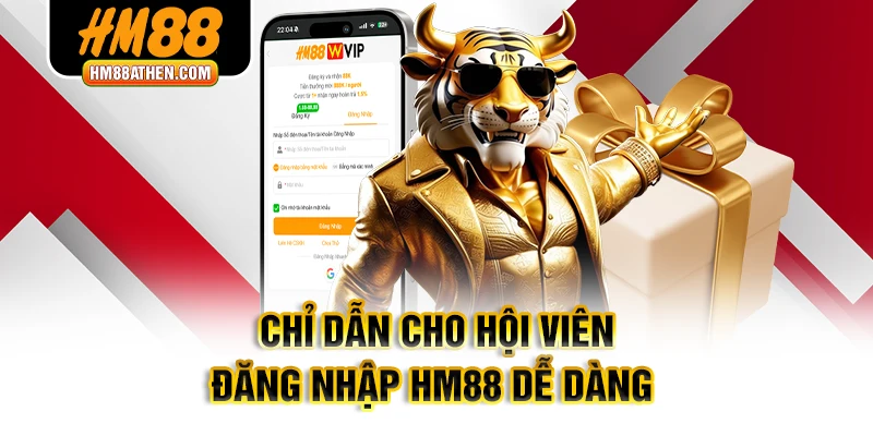 Chỉ dẫn cho hội viên đăng nhập HM88 dễ dàng